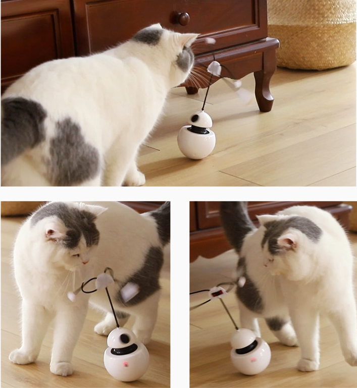 Robot Tumbler Cat Toy