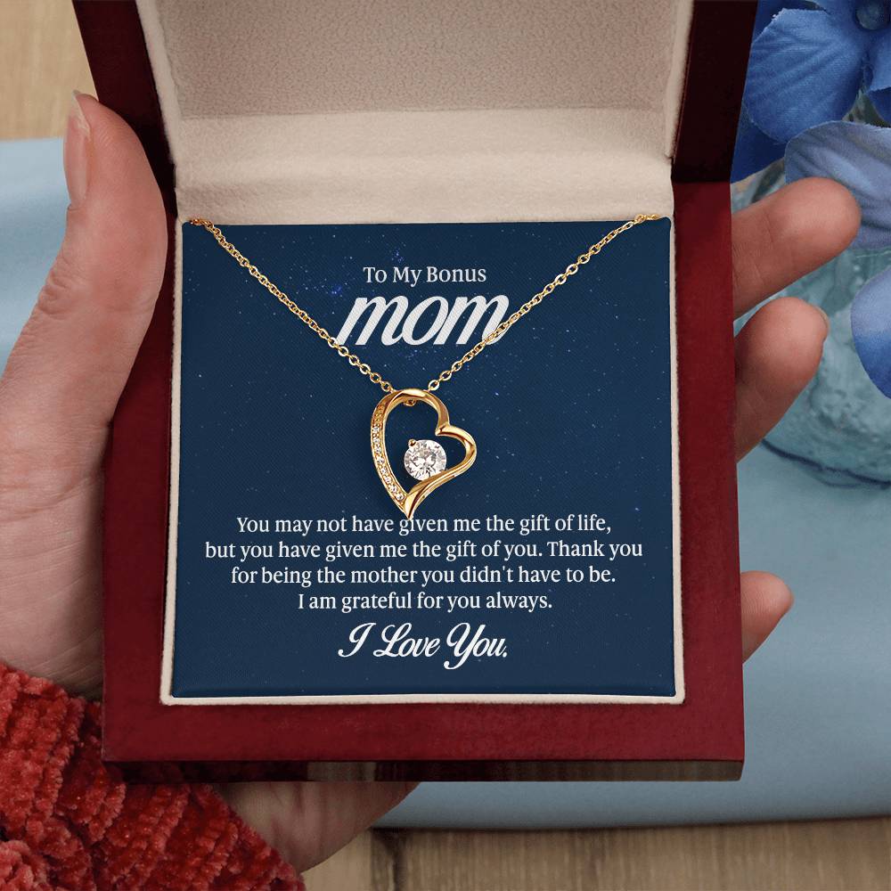 Forever Love Necklace - To My Bonus Mom