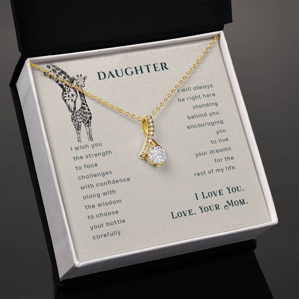 Alluring Beauty Necklace - For Daughter From Mom