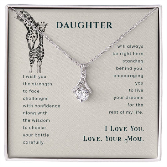 Alluring Beauty Necklace - For Daughter From Mom