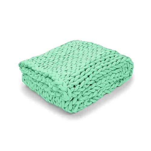 Zen Weighted Knitted Blanket