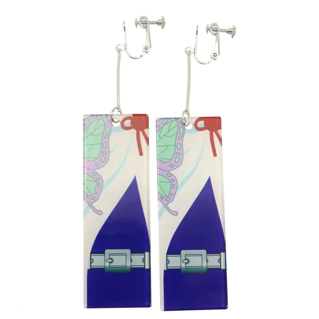 Acrylic Tanjiro Earrings