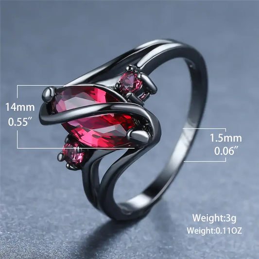 Stunning Crystal Ring