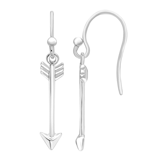 Sterling Silver Arrow Earrings